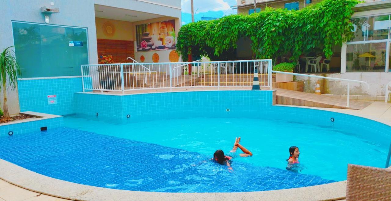 Hotel Encontro Das Aguas Thermas Resort Com Cafe Da Manha Incluso Caldas Novas Exterior photo